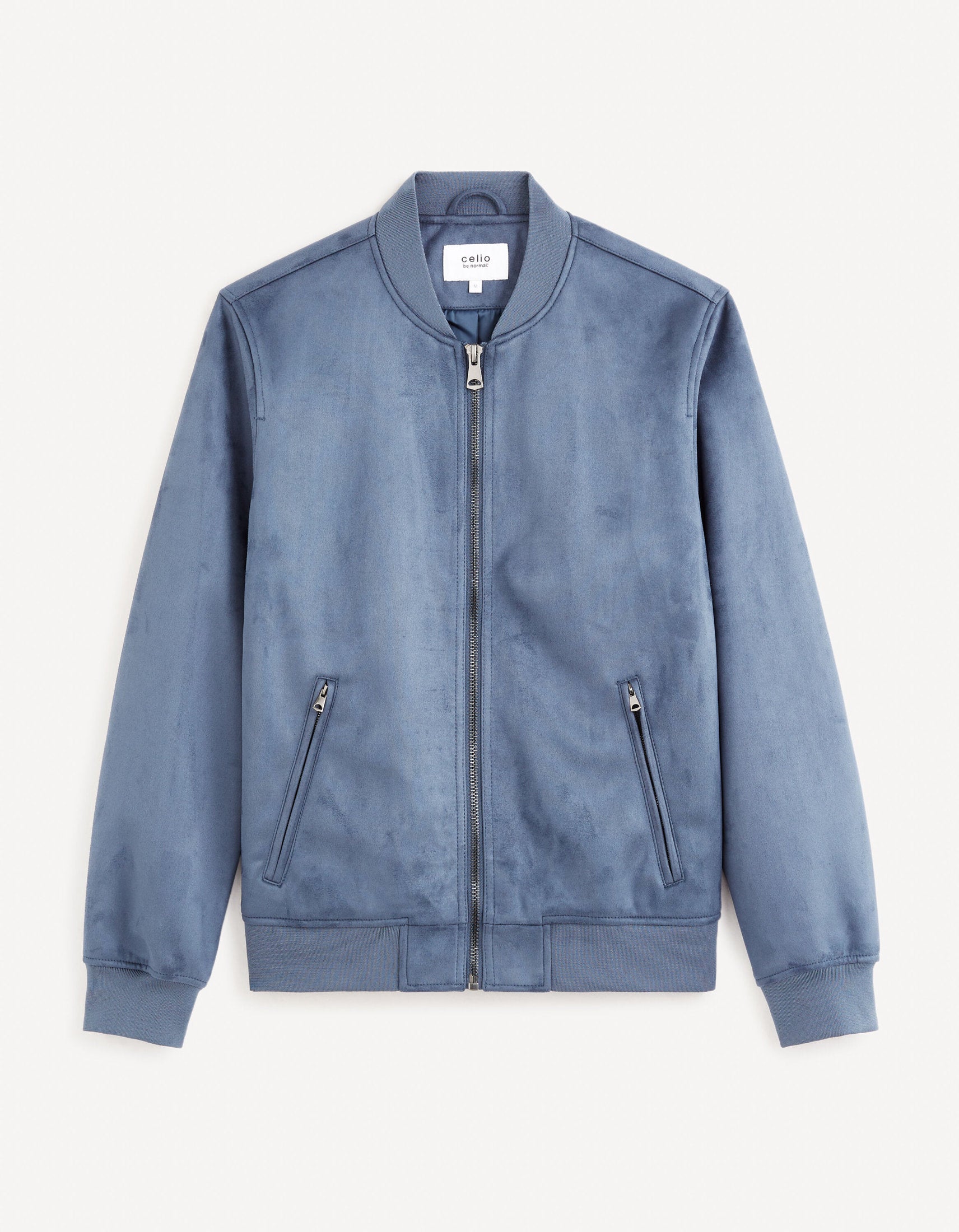 Faux Suede Bomber Jacket_FUDAIN2_BLUE_02