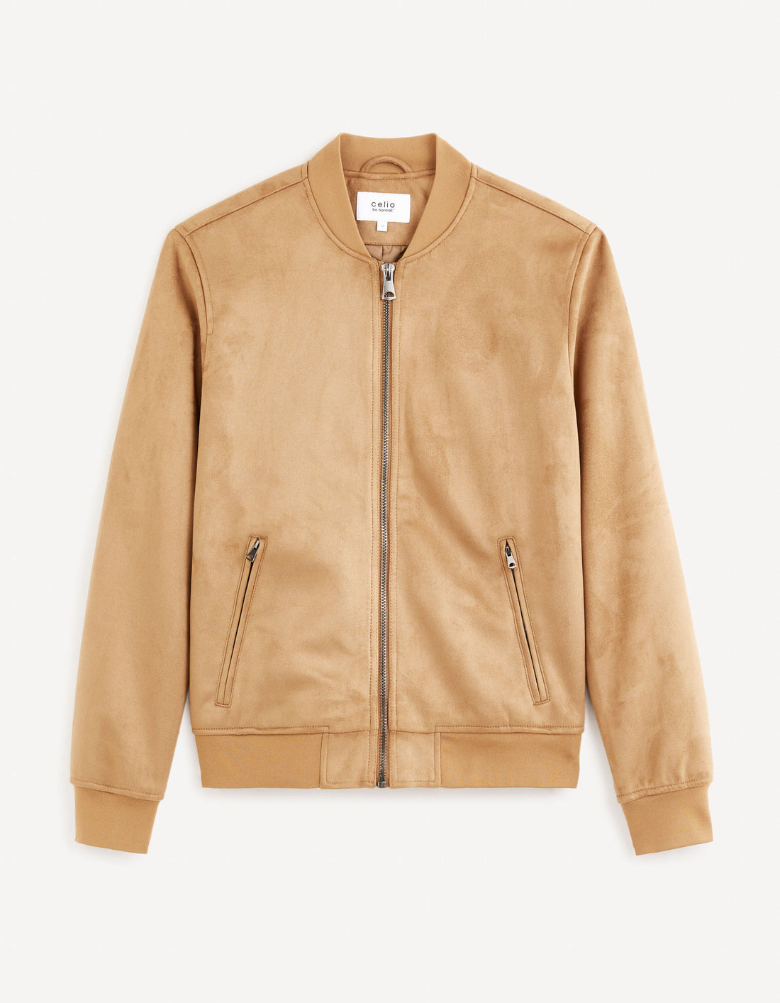Faux Suede Bomber Jacket_FUDAIN2_TAUPE_02