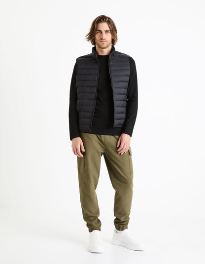 Light Sleeveless Down Jacket_FULOCK_BLACK_03