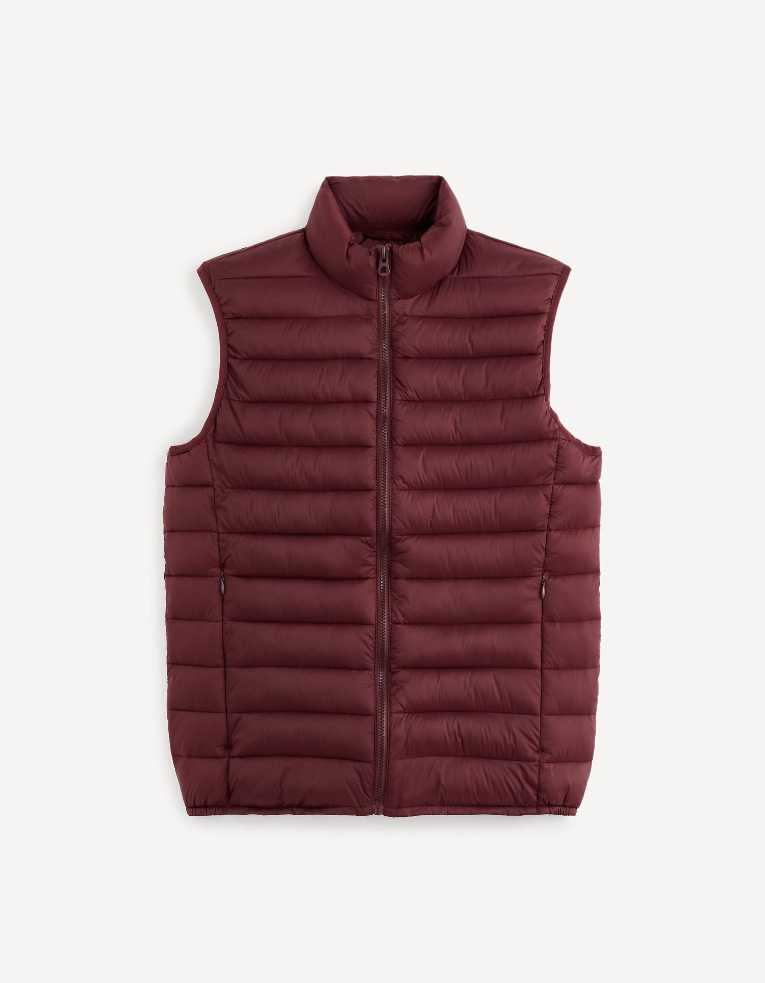 Light Sleeveless Down Jacket_FULOCK_BURGUNDY_02