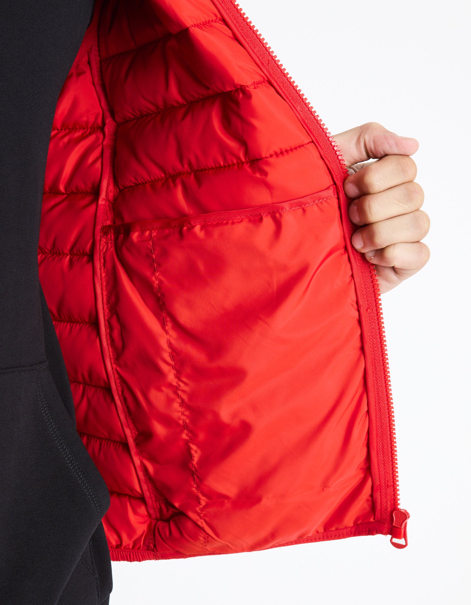 Light Sleeveless Down Jacket_FULOCK_RED_06