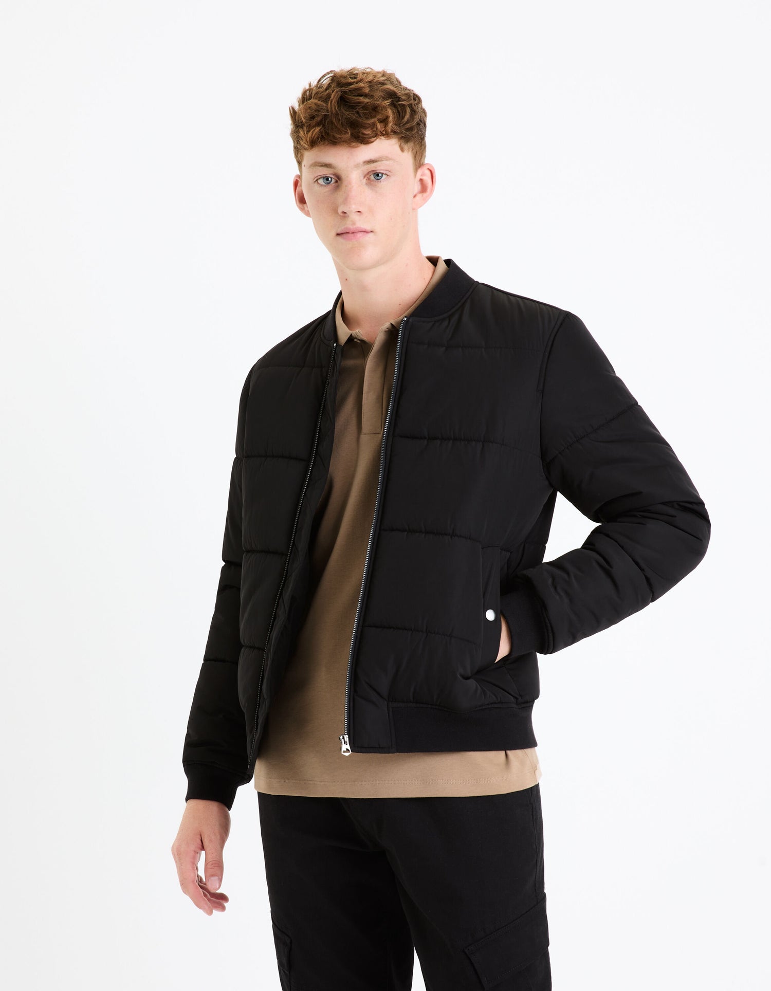 Down Jacket Bomber_FUPREMNEW_BLACK_01