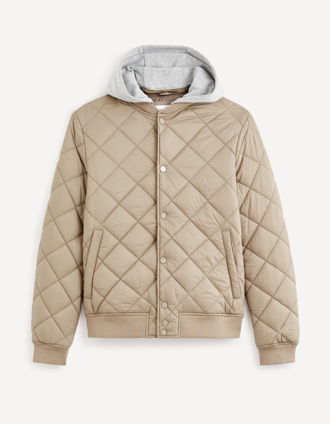 Hooded Bomber Jacket_FUQUILTED_BEIGE_02
