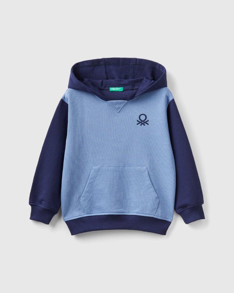 100% Cotton Hoodie Tracksuit With Logo_02