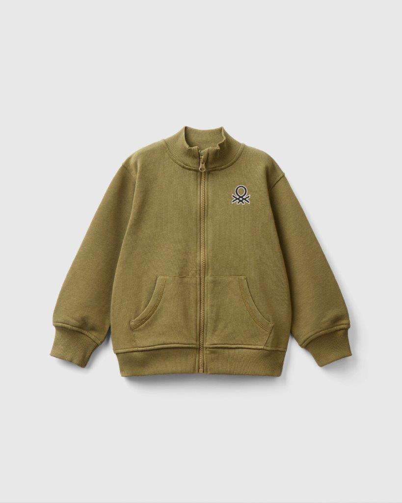 Organic Cotton Zip-Up Sweatshirt Tracksuit_02