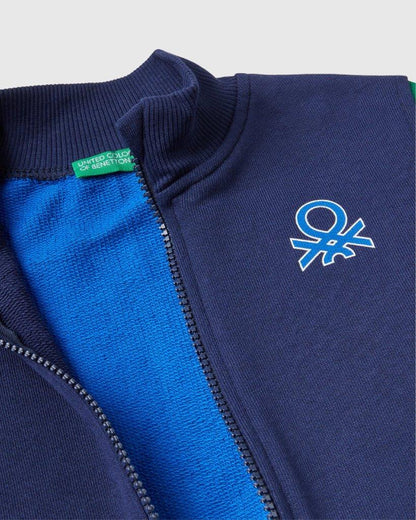 Organic Cotton Zip-Up Sweatshirt Tracksuit_04