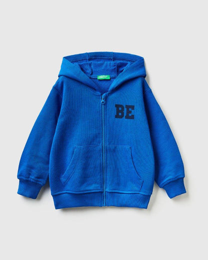 100% Cotton Hoodie Tracksuit With Logo_02