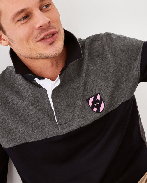 Dark Blue Maillot Manches Longues Eden Park