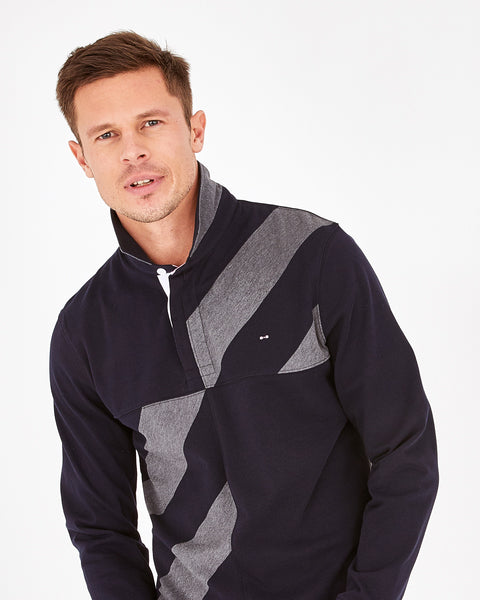 Dark Blue Maillot Manches Longues Eden Park