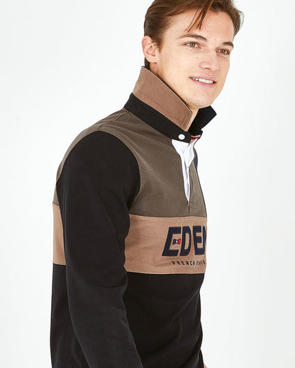 Black Maillot Manches Longues Eden Park