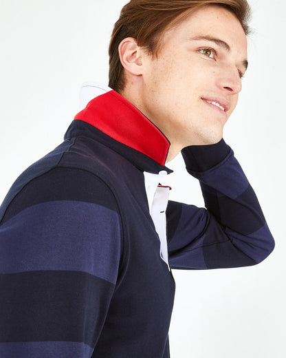 Dark Blue Maillot Manches Longues Eden Park