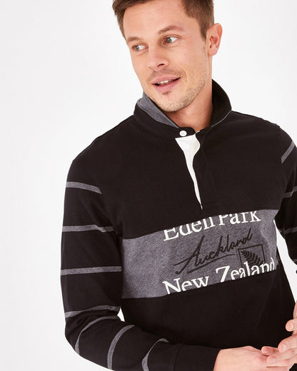 Black Maillot Manches Longues Eden Park