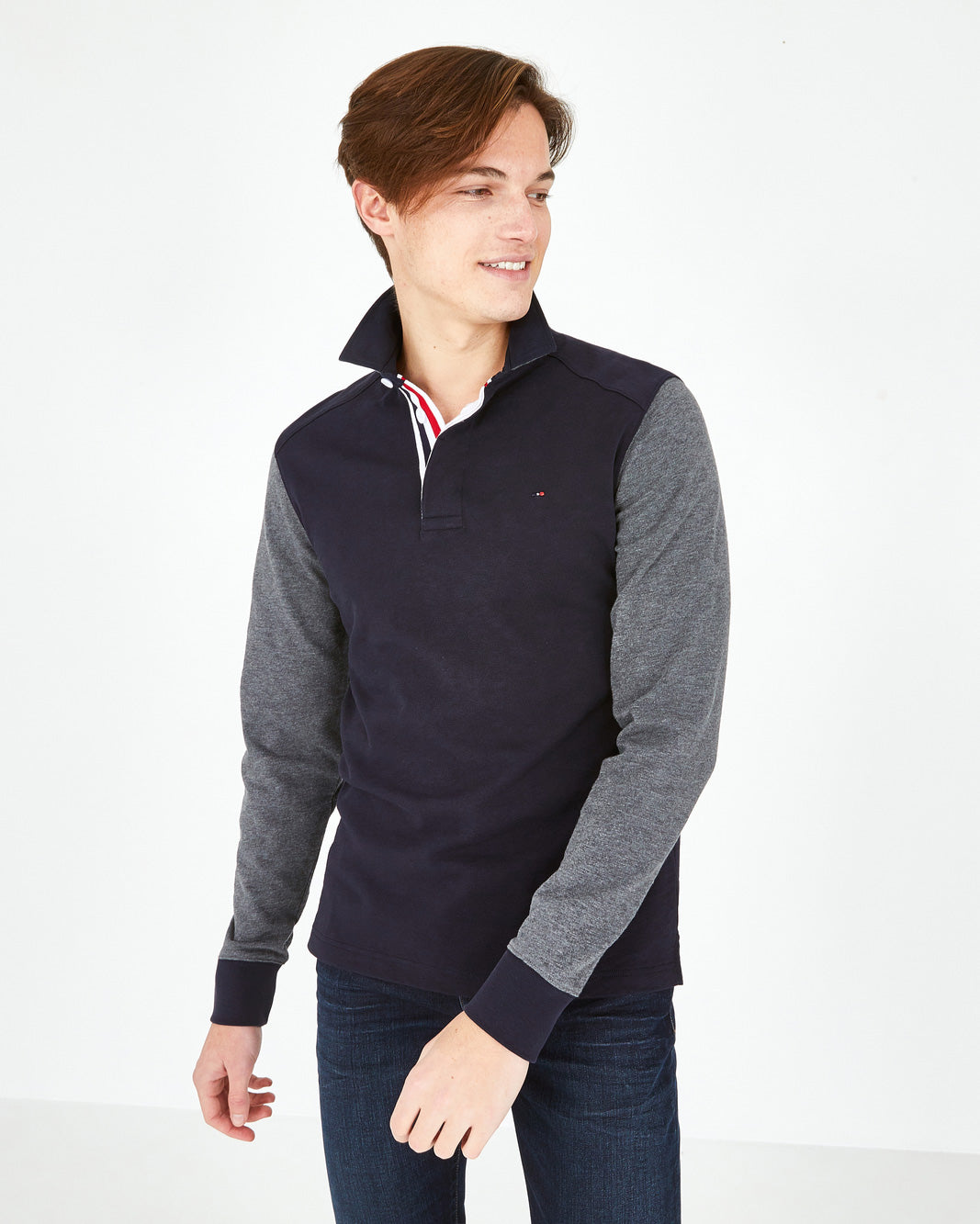 Dark Blue Maillot Manches Longues Eden Park