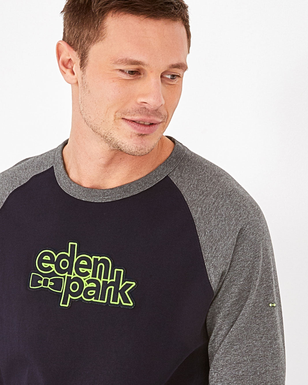 Dark Blue T-Shirt Manches Longues Eden Park