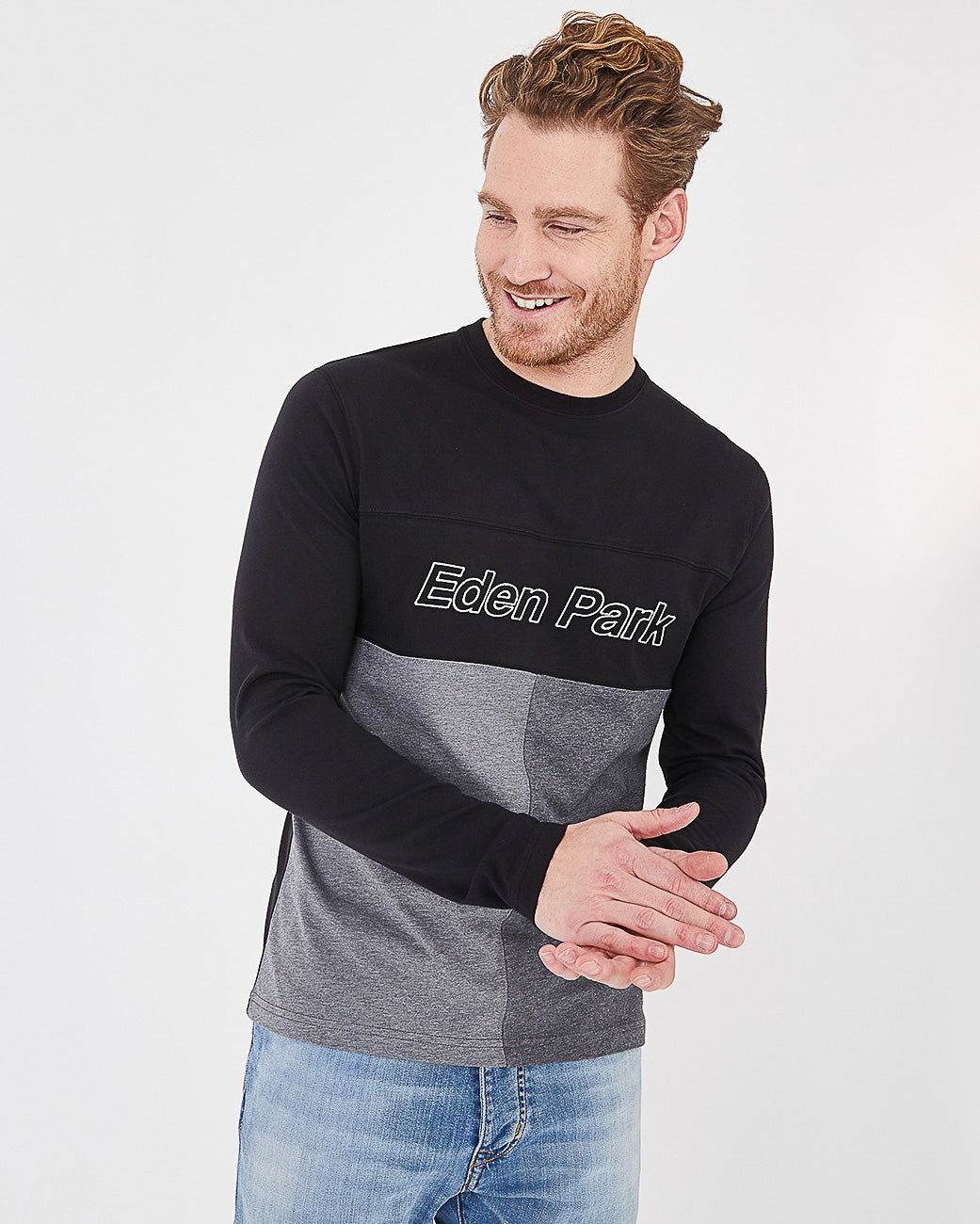 Black T-Shirt Manches Longues Eden Park