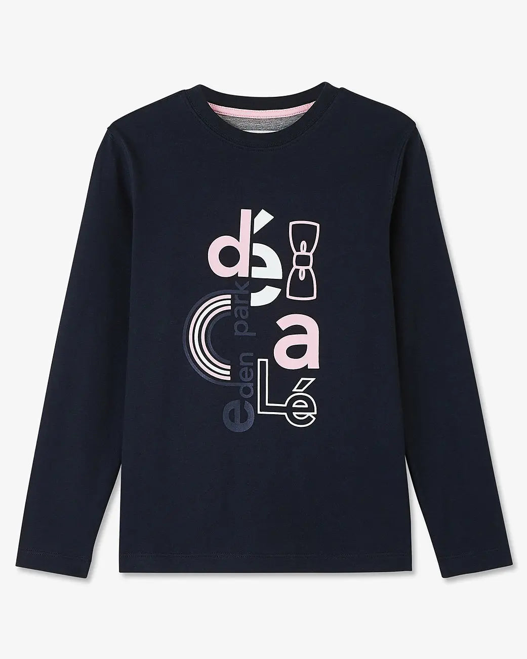 Dark Blue T-Shirt Manches Longues - BEVAVA