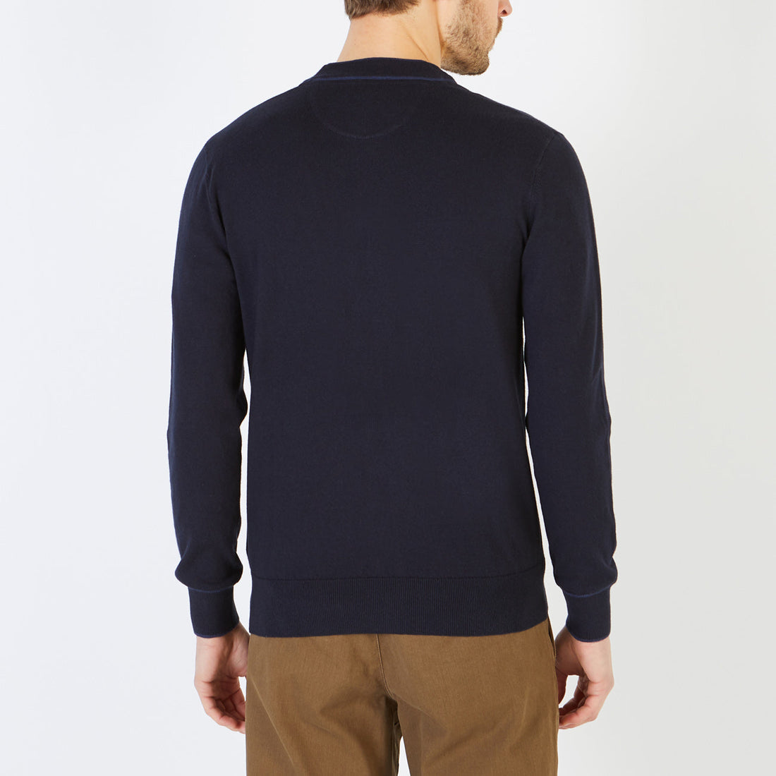 Navy Knit Cardigan Eden Park