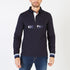 French Flair Embroidered Long-Sleeved Rugby Shirt Eden Park