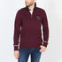 Burgundy Fancy Knit Sweater Eden Park