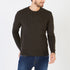 Plain Khaki Cable Knit Sweater Eden Park