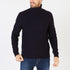 Navy Turtleneck Sweater Eden Park