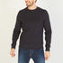 Plain Navy Blue Long-Sleeved Sweatshirt Eden Park