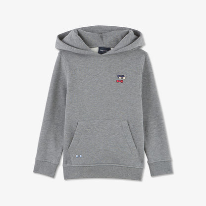 Children’S Grey Hooded Sweatshirt