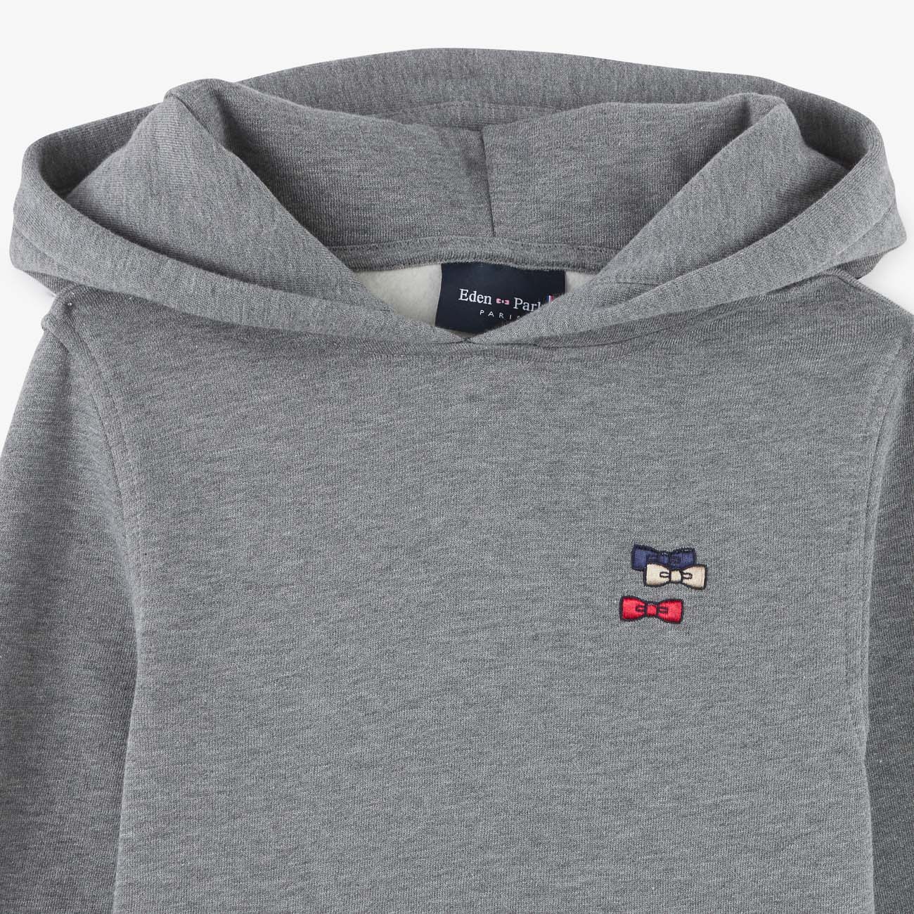 Children’S Grey Hooded Sweatshirt