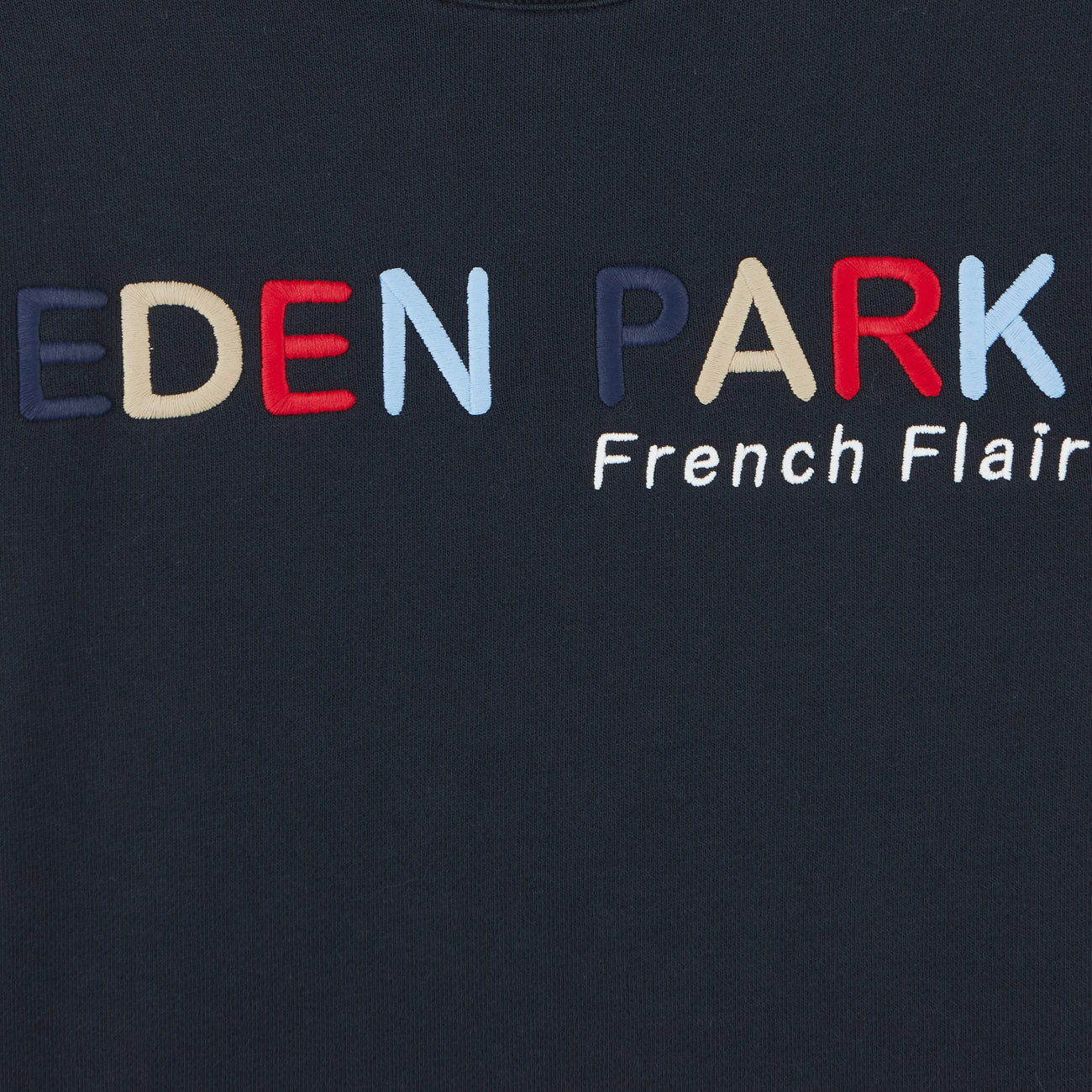 Children’S Sweatshirt Embroidered With Eden Park French Flair