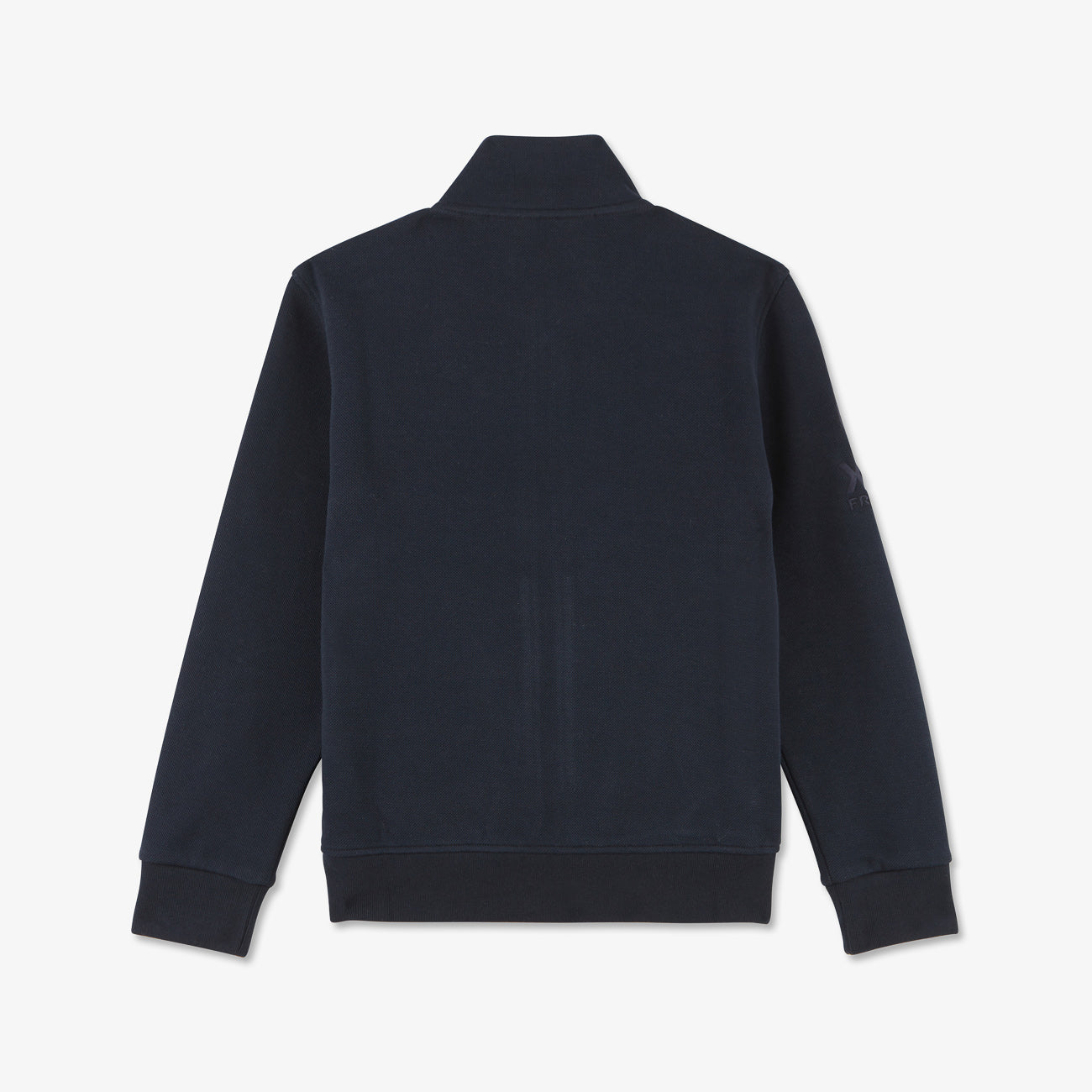 Navy Zipped Sweatshirt