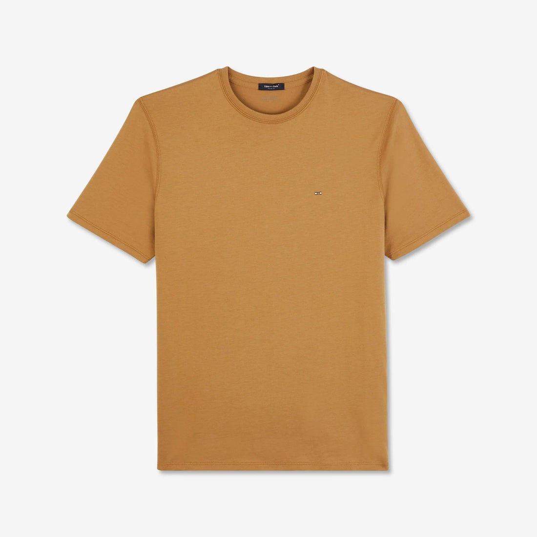 Basic Brown Short-Sleeved T-Shirt Eden Park
