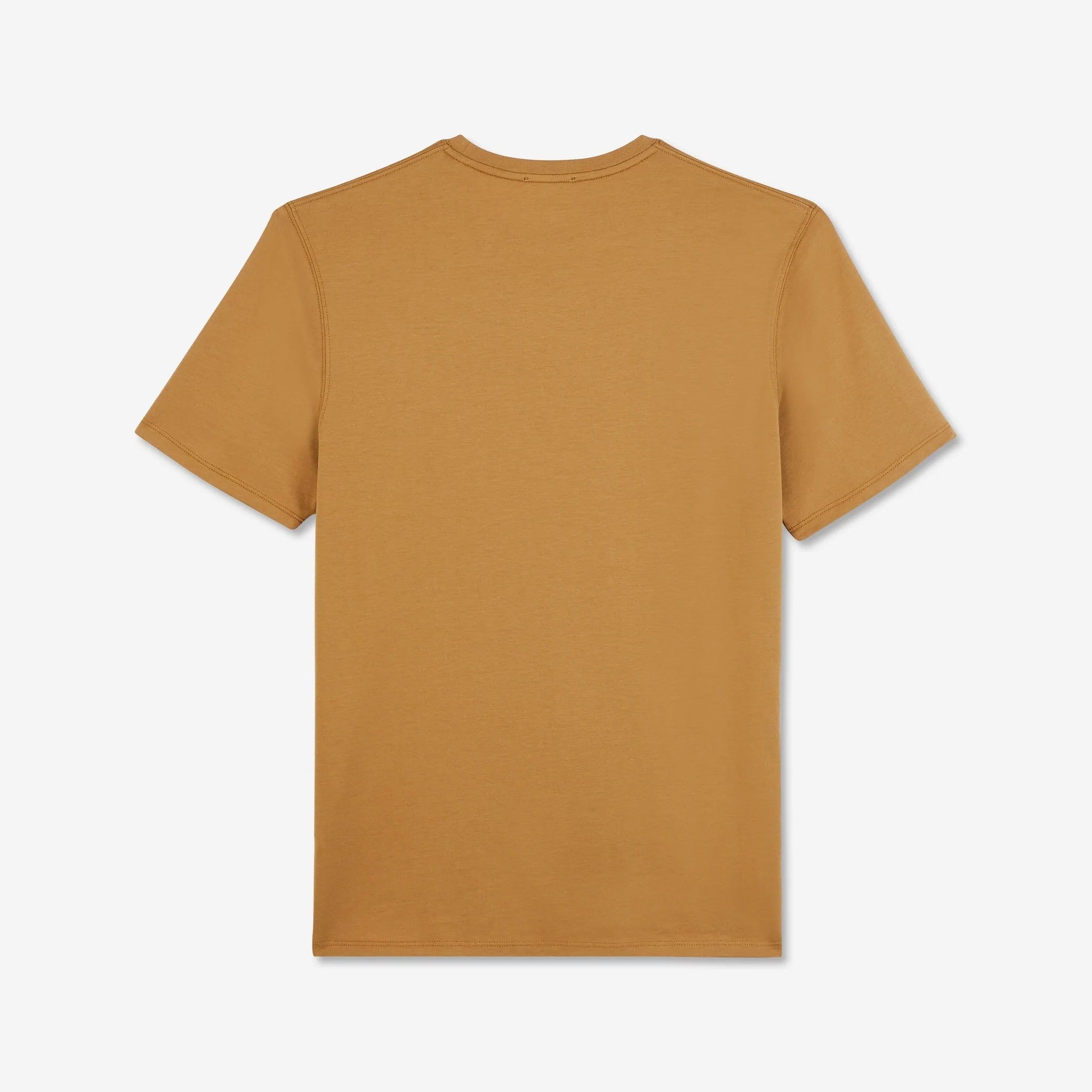 Basic Brown Short-Sleeved T-Shirt Eden Park