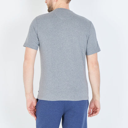 Gray Screen-Printed Xv De France T-Shirt Eden Park