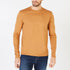 Plain Brown Long-Sleeved T-Shirt Eden Park