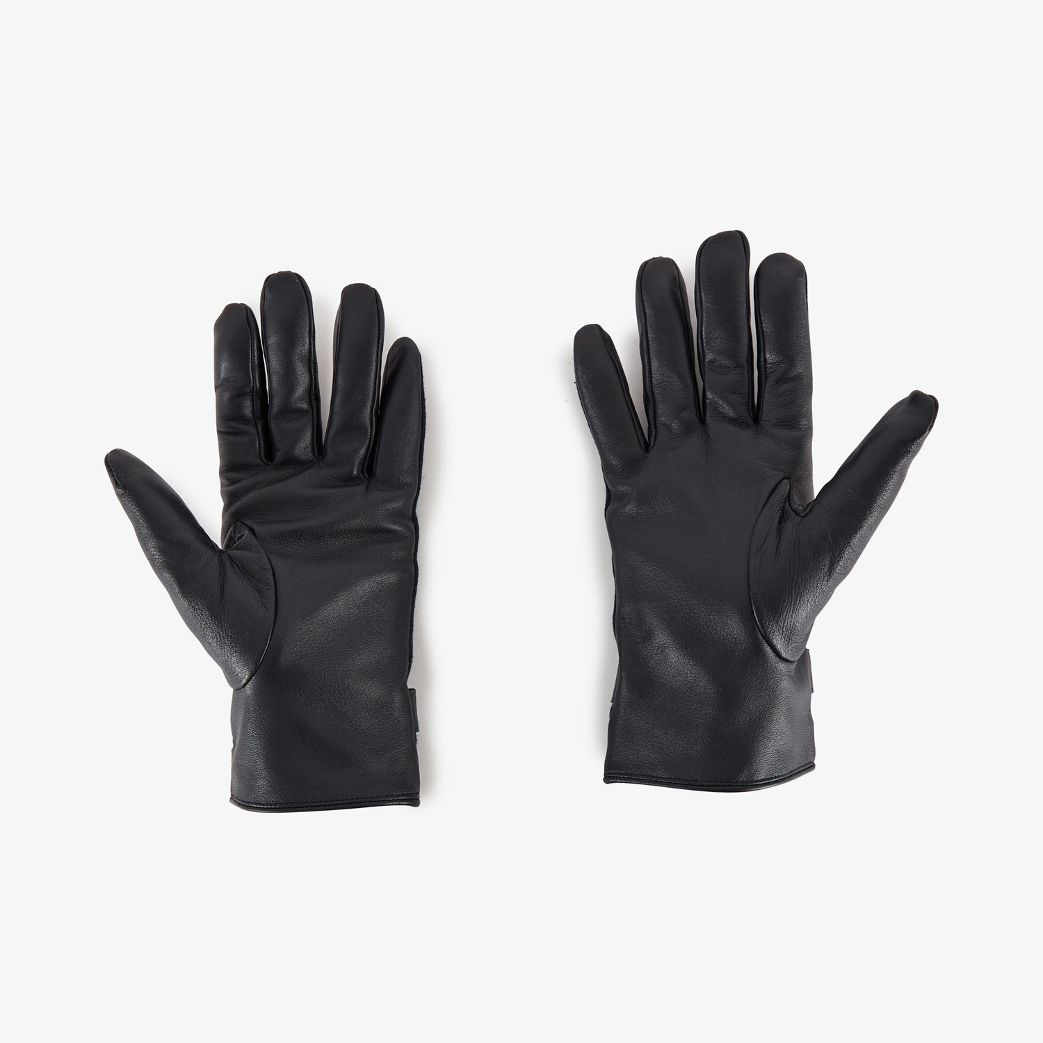 Navy Blue Tonal Bimaterial Gloves_H23ACTGA0001_BLF_04
