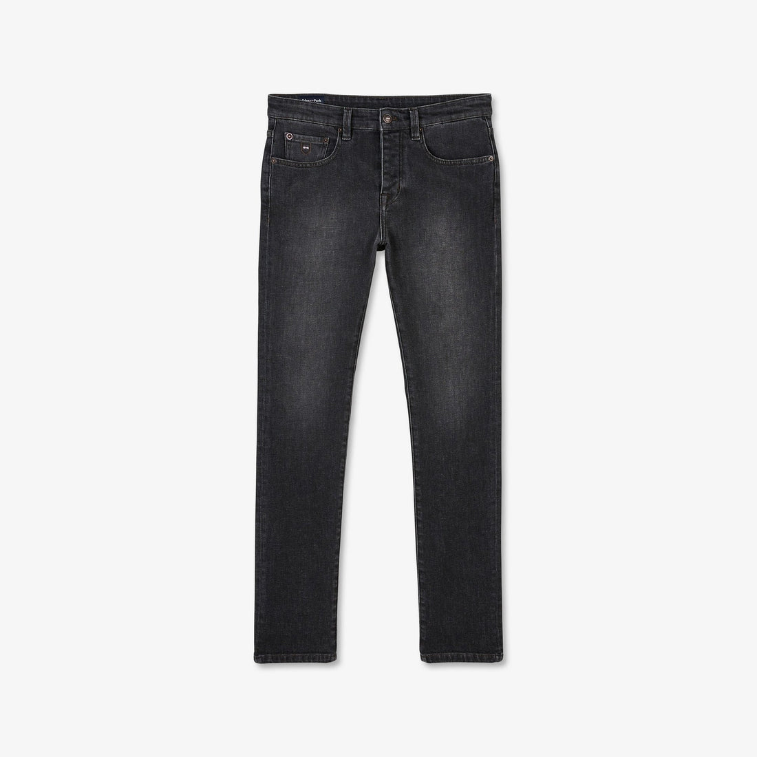 Dark Grey Slim-Fit Faded Jeans_H23BAS5P0010_GRF_02