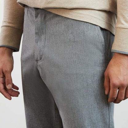 Grey Chinos With Elasticated Waist_H23BASPA0004_GRM_05