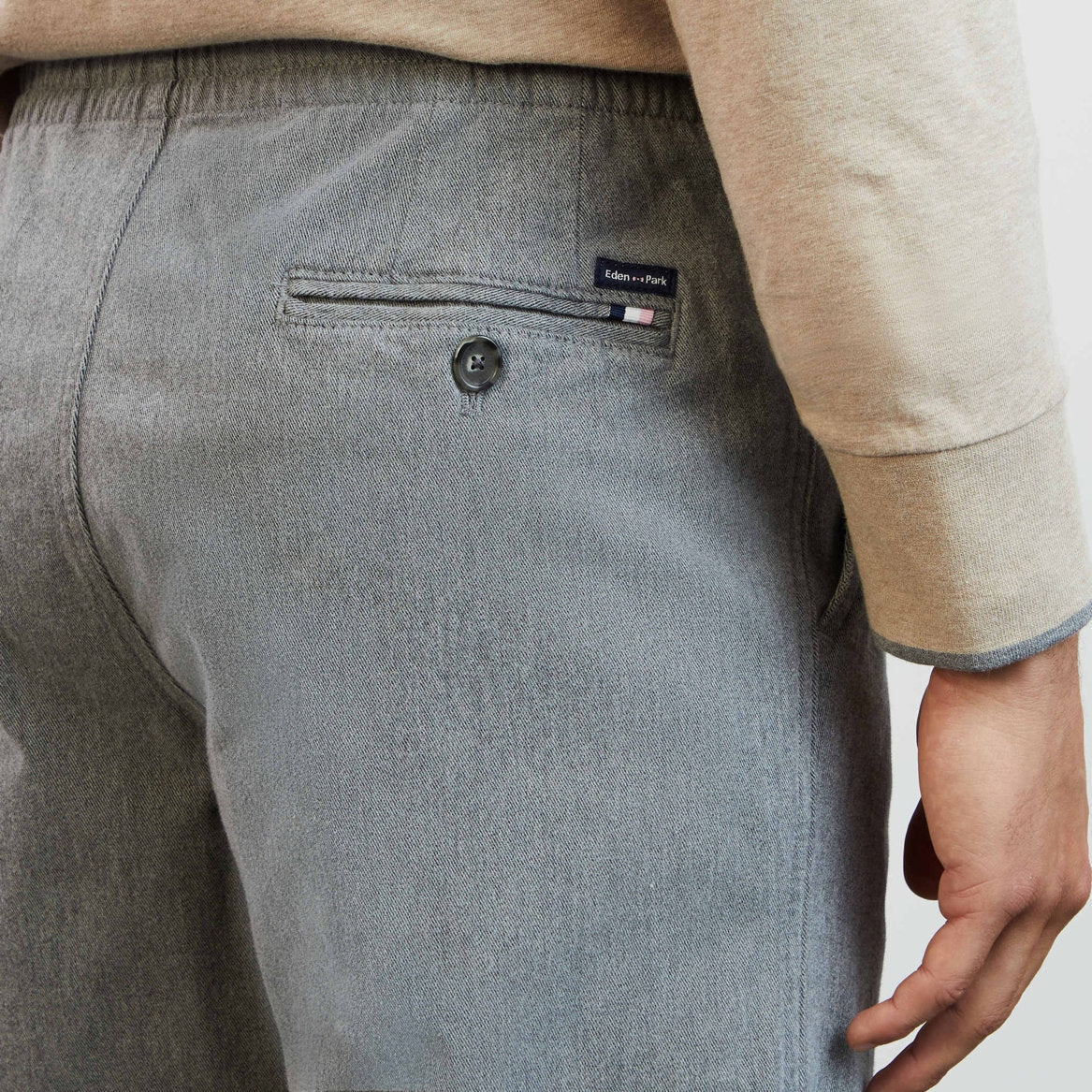 Grey Chinos With Elasticated Waist_H23BASPA0004_GRM_06