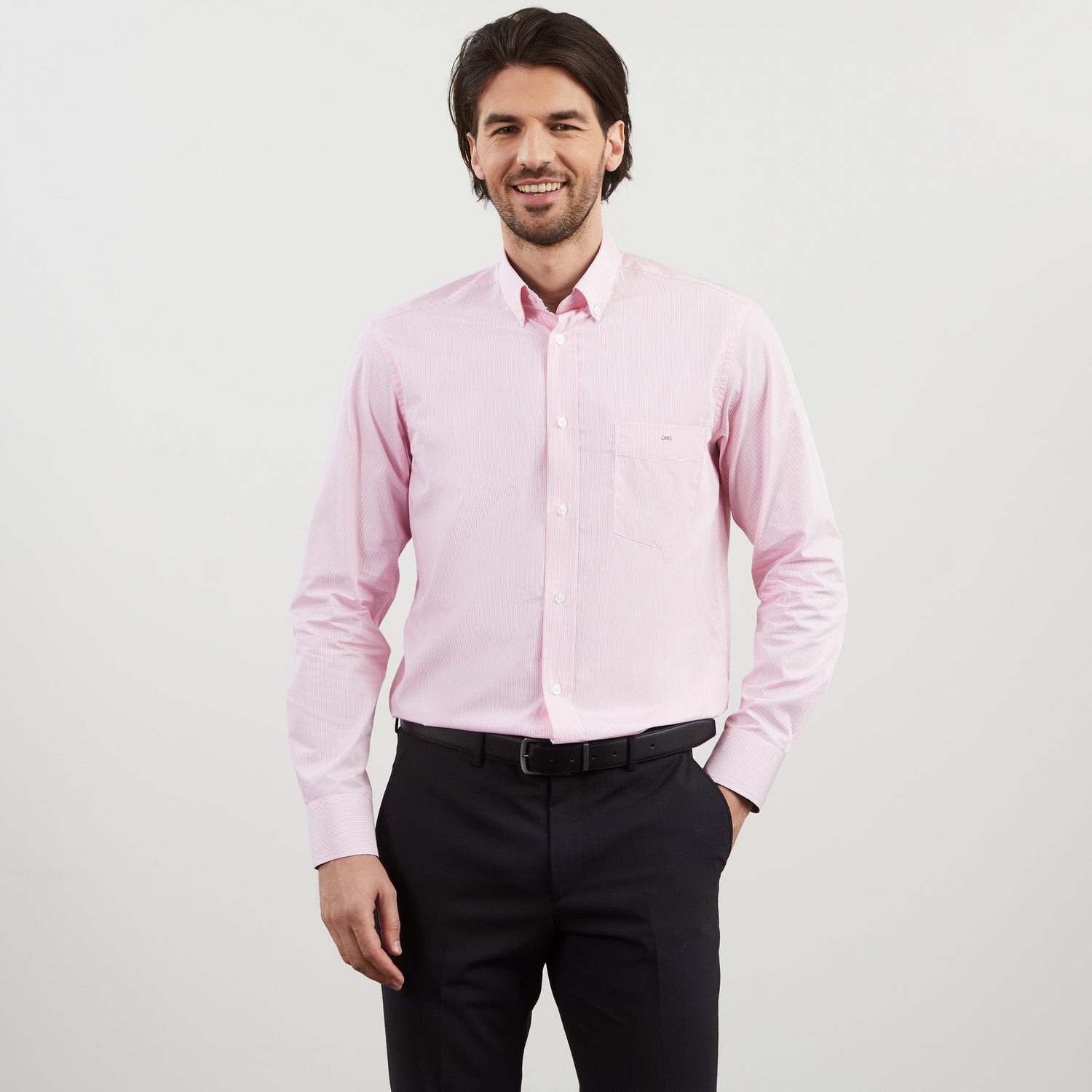 Pink Striped Shirt_H23CHECL0034_ROM_03