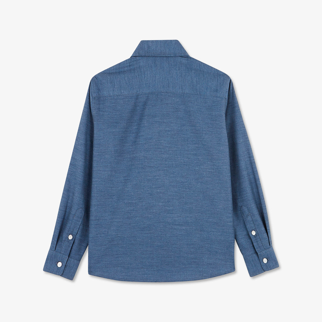 Blue Tonal Cotton Jersey Shirt_H23CHECL0080_BLM30_02