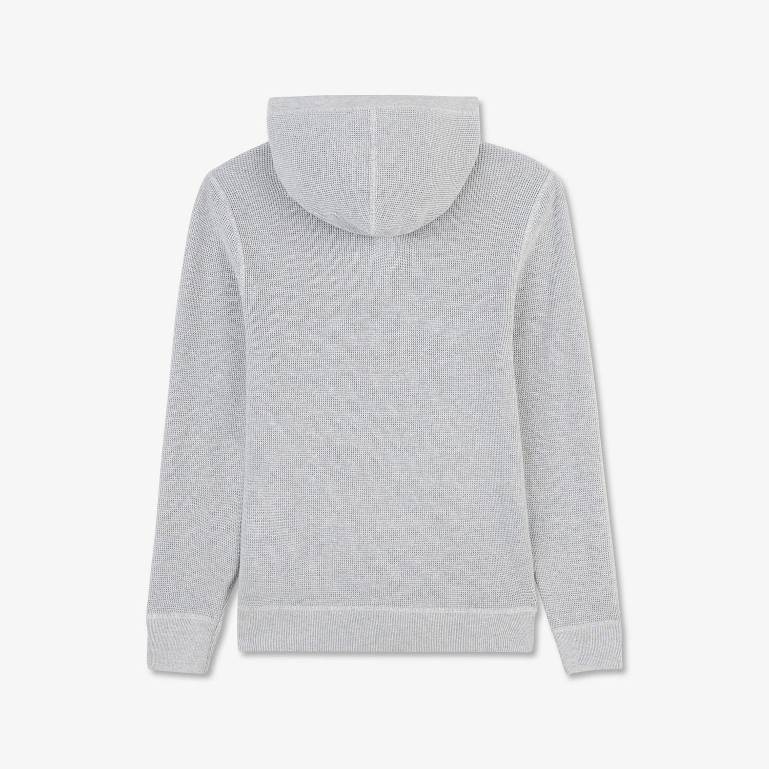 Grey Zip Cardigan In Waffle Knit_H23MAICA0005_GRC10_05