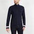 Navy Blue Cardigan With Tricolour Back_H23MAICA0015_BLF_01