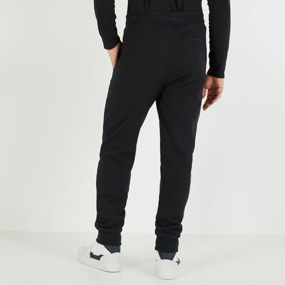 Plain Black Jogging Bottoms_H23MAIJO0008_NO_02