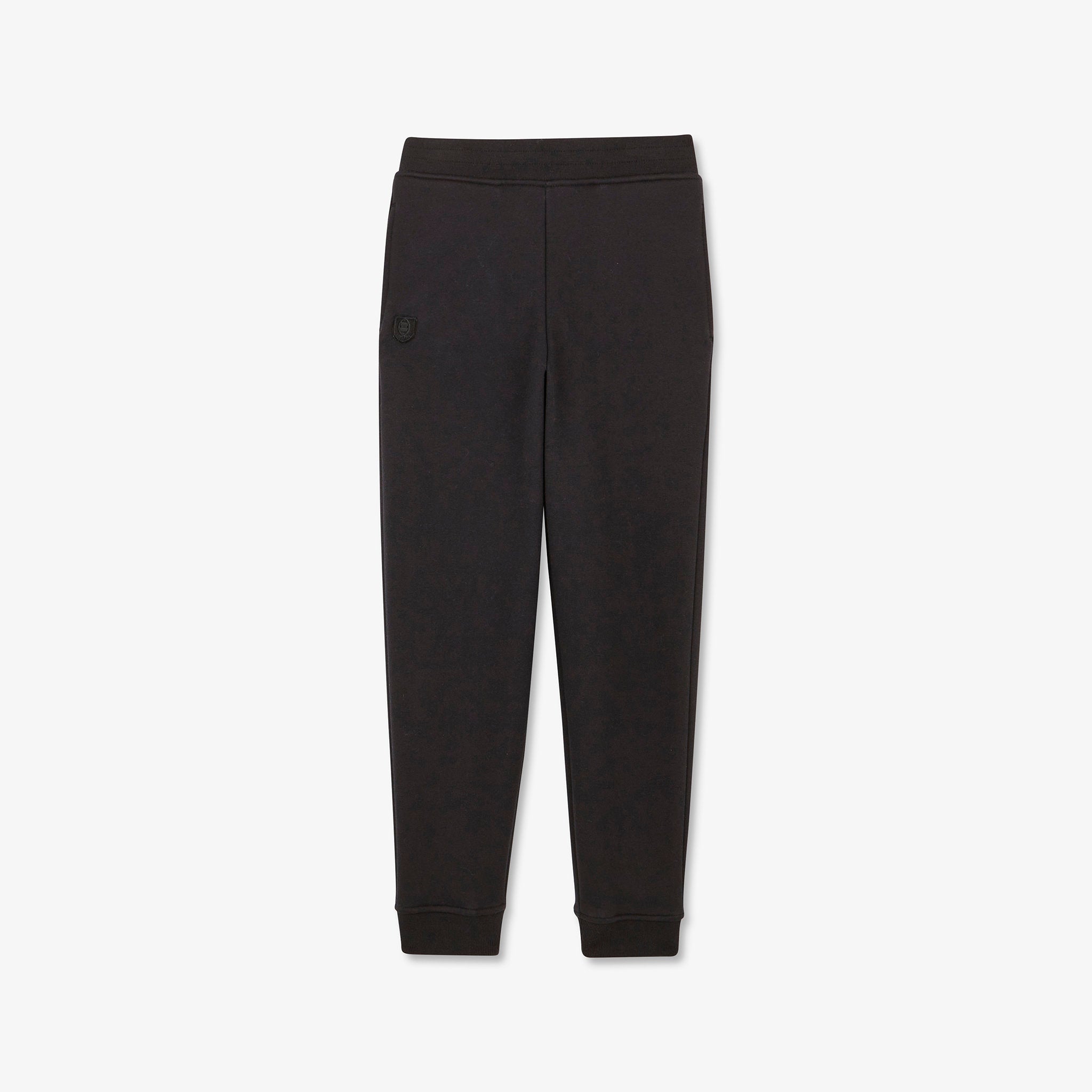 Plain Black Jogging Bottoms_H23MAIJO0010_NO_01