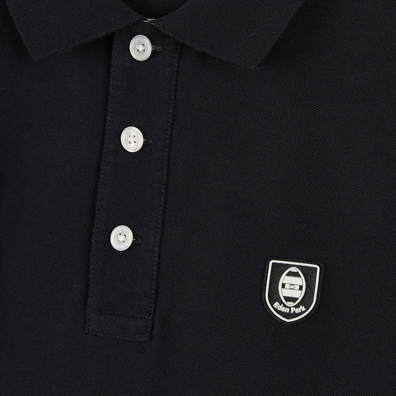 Black Colour-Block Polo With Circled Embroidery 10_H23MAIPC0008_NO_09