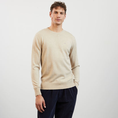 Blue/Beige Wool Mix Jumper_H23MAIPU0001_BEC13_03