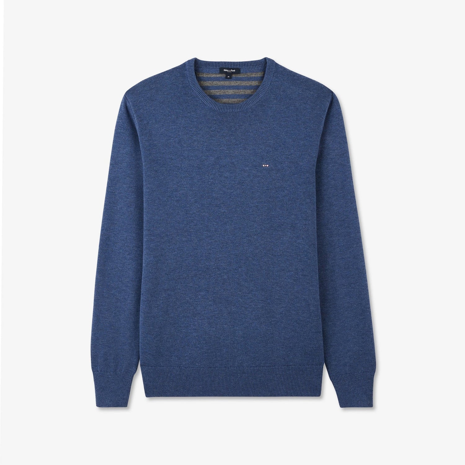 Medium Blue Wool Mix Jumper_H23MAIPU0001_BLM30_02