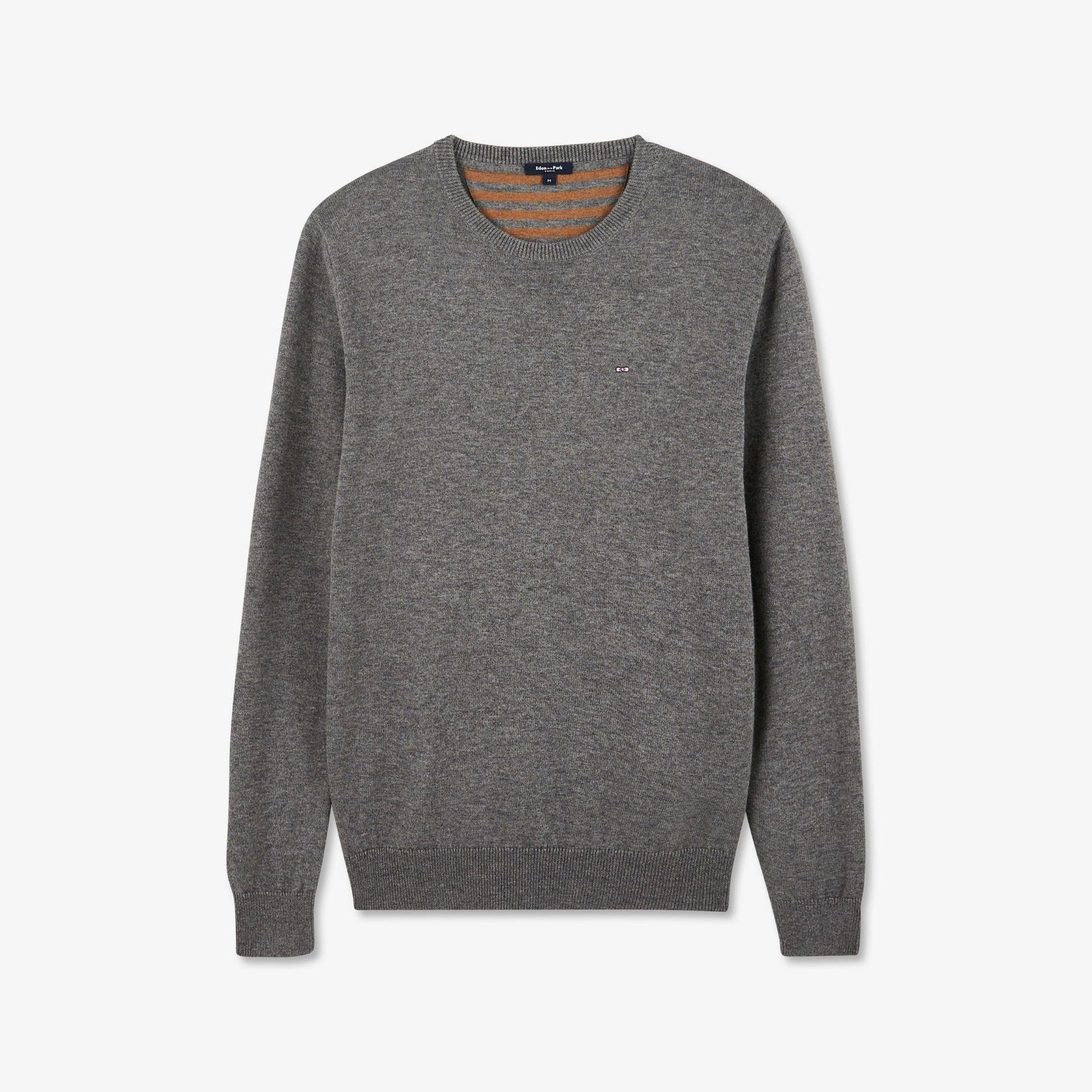 Medium Grey Wool Mix Jumper_H23MAIPU0001_GRM_02