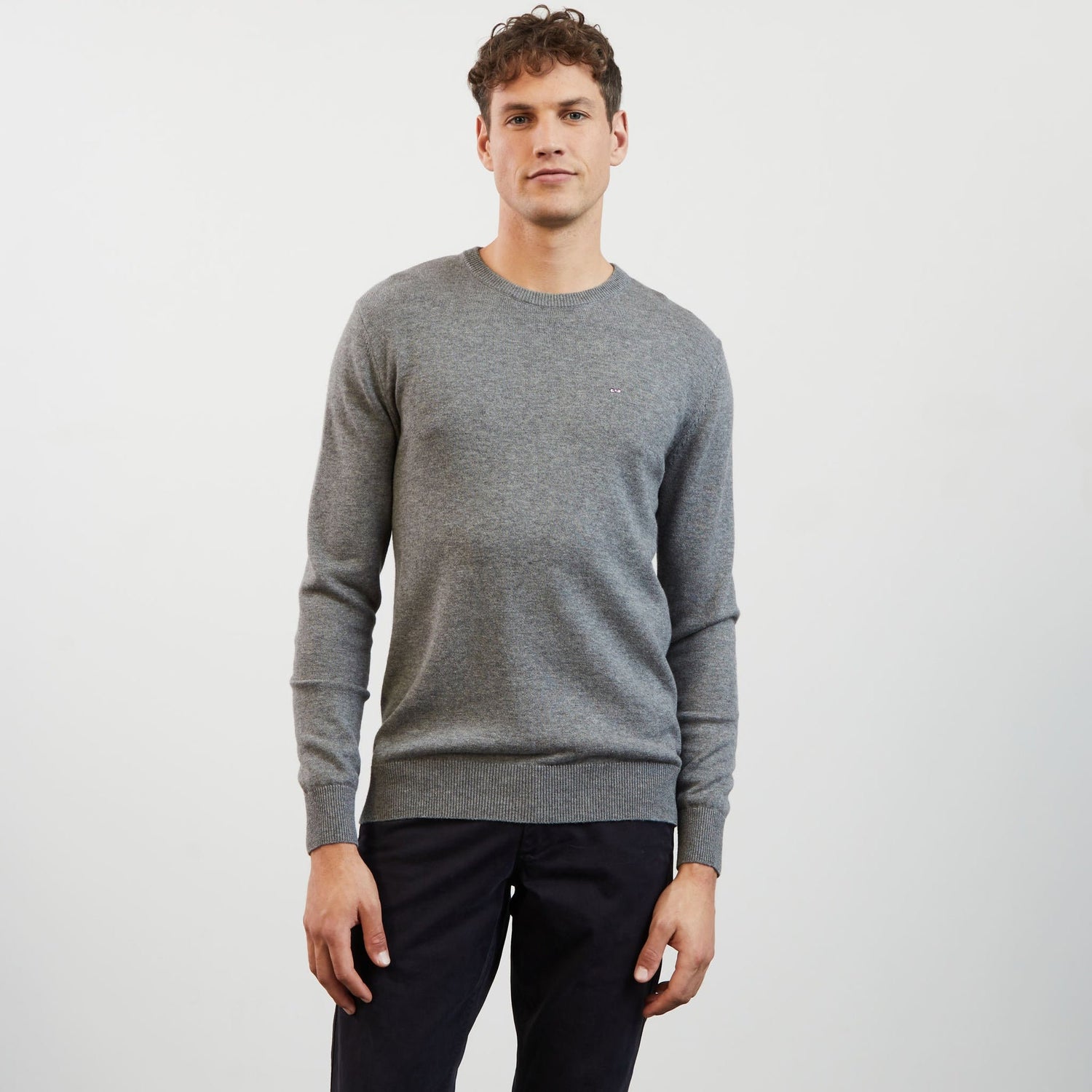 Medium Grey Wool Mix Jumper_H23MAIPU0001_GRM_03