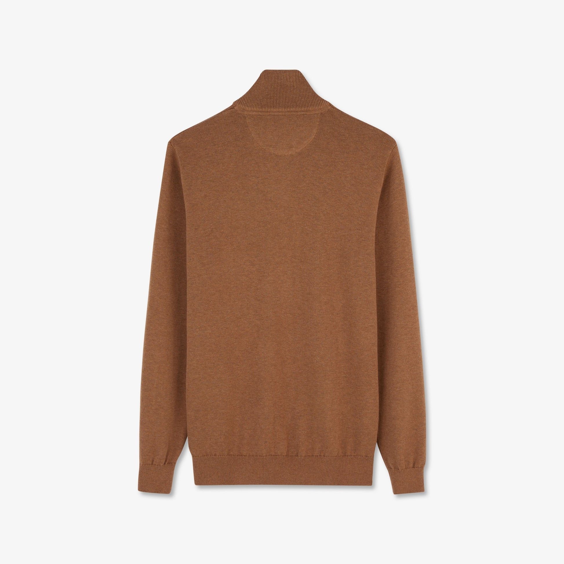 Brown Zip-Neck Jumper_H23MAIPU0002_MAM5_05